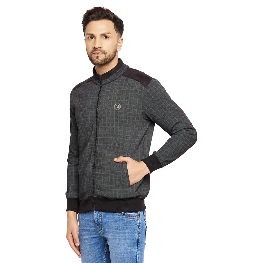 Duke Urban Men Collared Sweatshirt (LF6187)