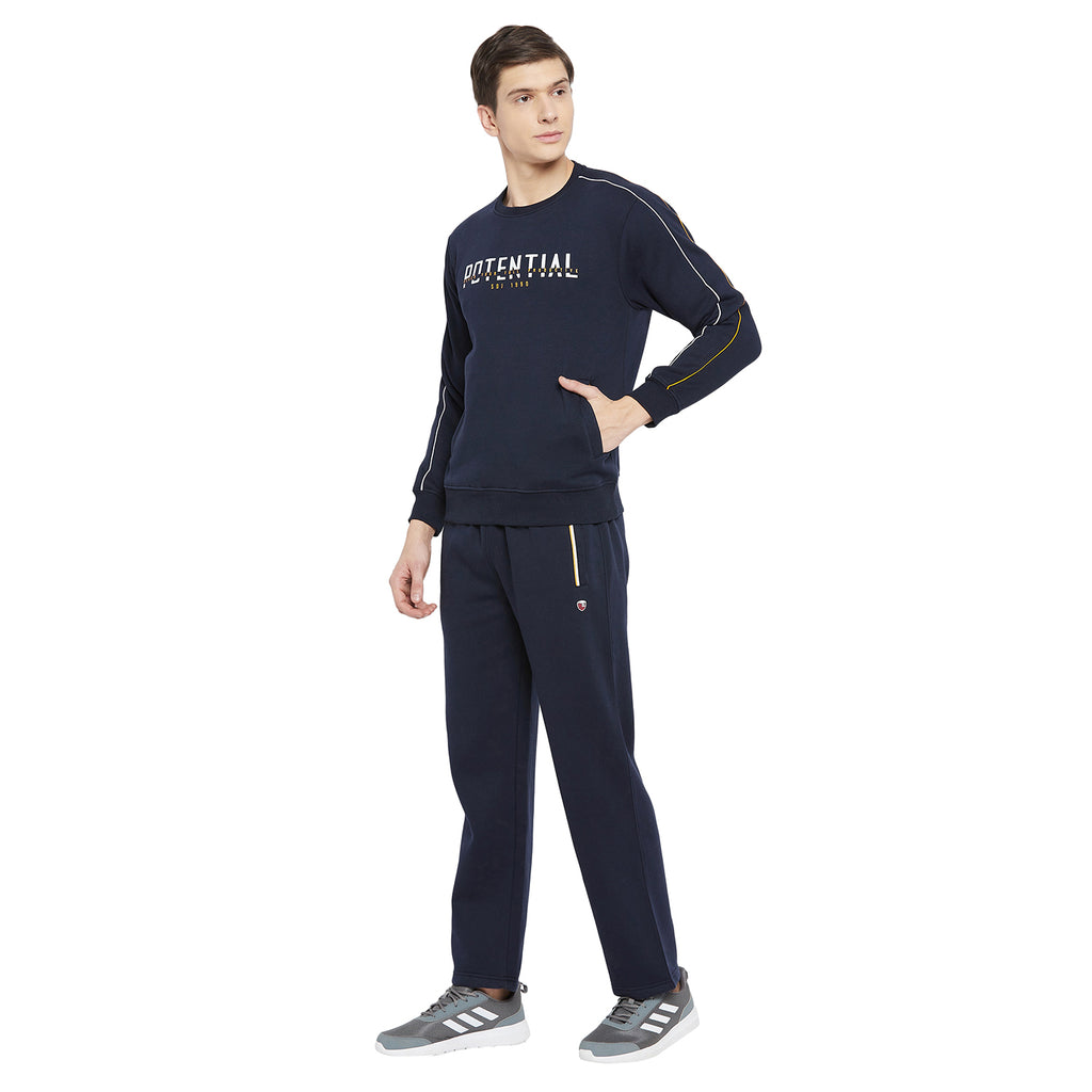 Duke Urban Men Solid Track-Suit (LF3715)
