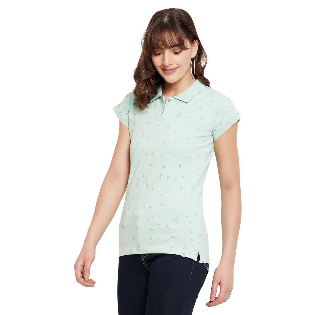 Duke Urban Collared Neck Lady Top (LFX118)