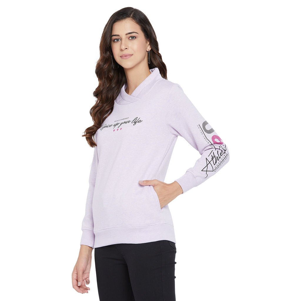 Duke Urban Women Turtle Neck Sweatshirt (LFX792)