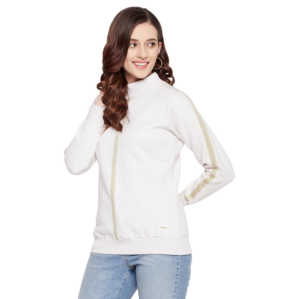 Duke Urban Women Full Sleeve High Neck Sweatshirt (LFX770)