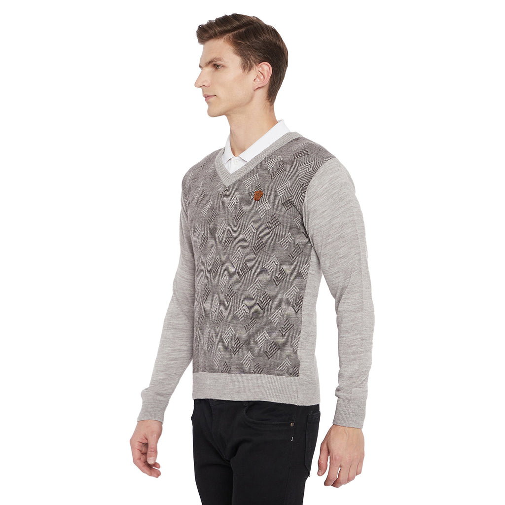Duke Urban Men Full Sleeve V Neck Sweater (SDS8037)