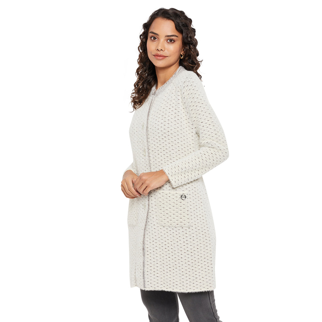 Duke Urban Women Round Neck Cardigan  (SDS1087)