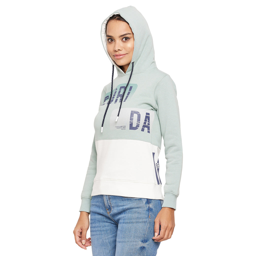 Duke Urban Women Full Sleeve Hooded Sweatshirt (LFX819)