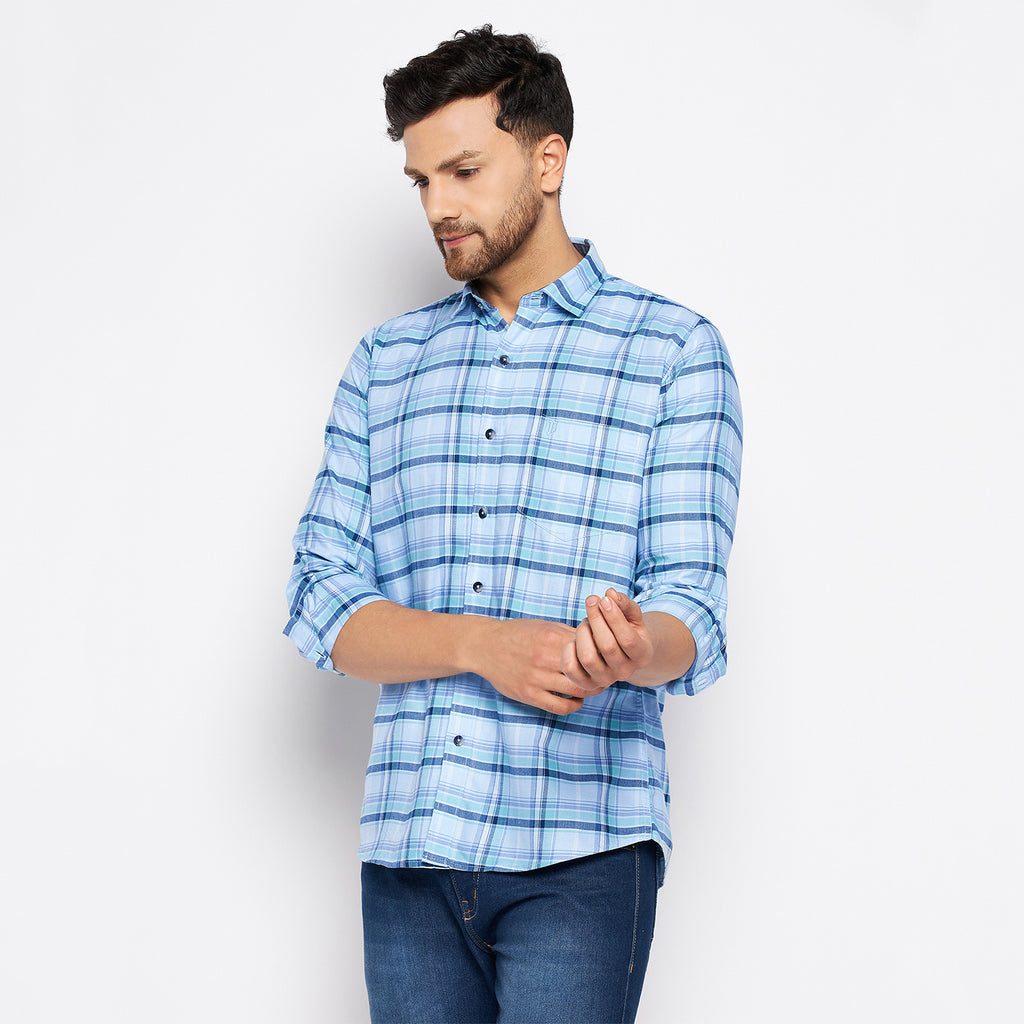 Duke Urban Men Full Sleeve Cotton Shirt (SDO8CKOI)