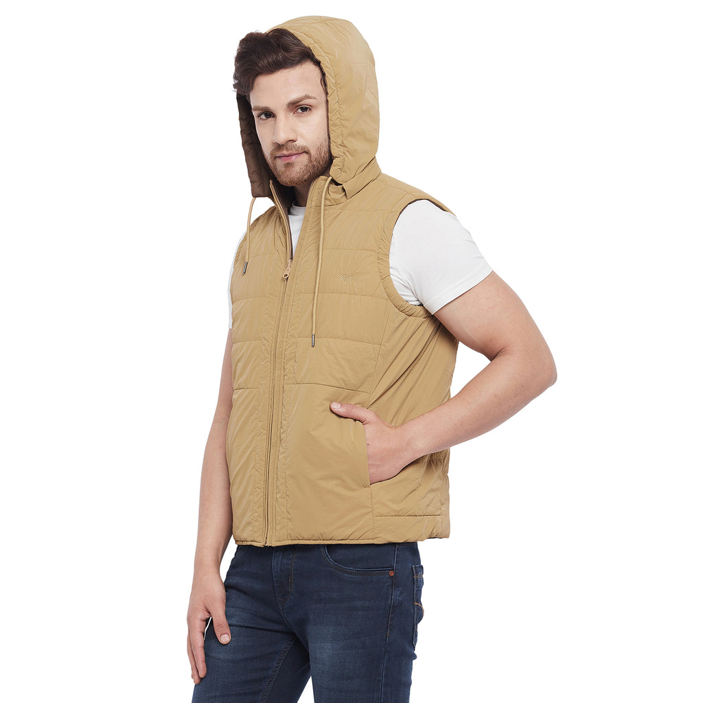 Duke Urban Men Sleeveless Reversible Jacket (SDZ913)