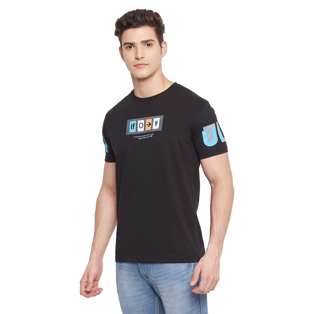 Duke Urban Men Half Sleeve Cotton T-shirt (LF5038)