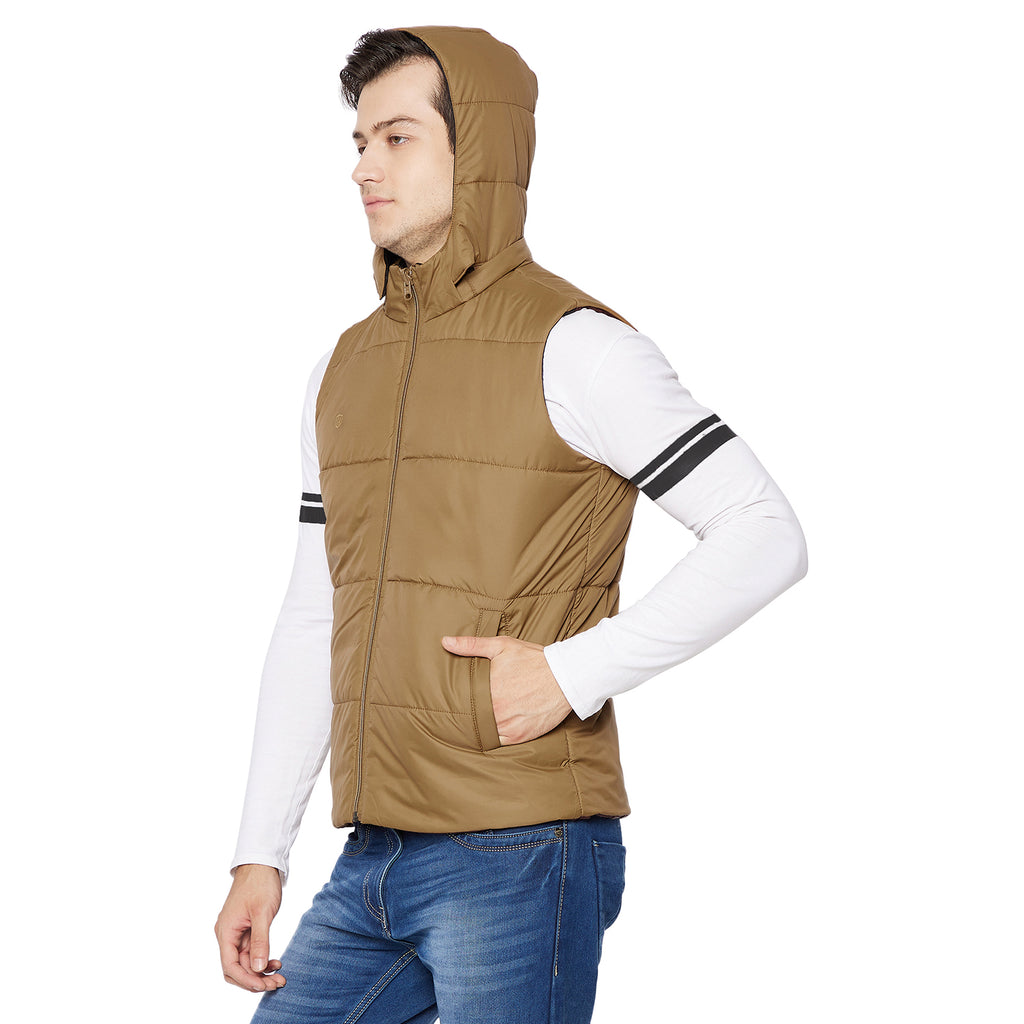 Duke Urban Men Sleeveless Reversible Jacket (SDZ908)