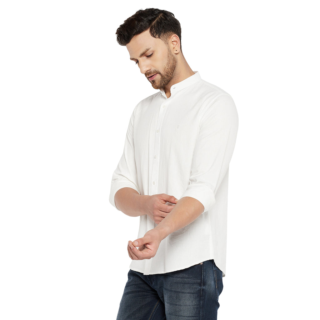 Duke Urban Men Slim Fit Solid Casual Shirt (SD9PLCSQ)