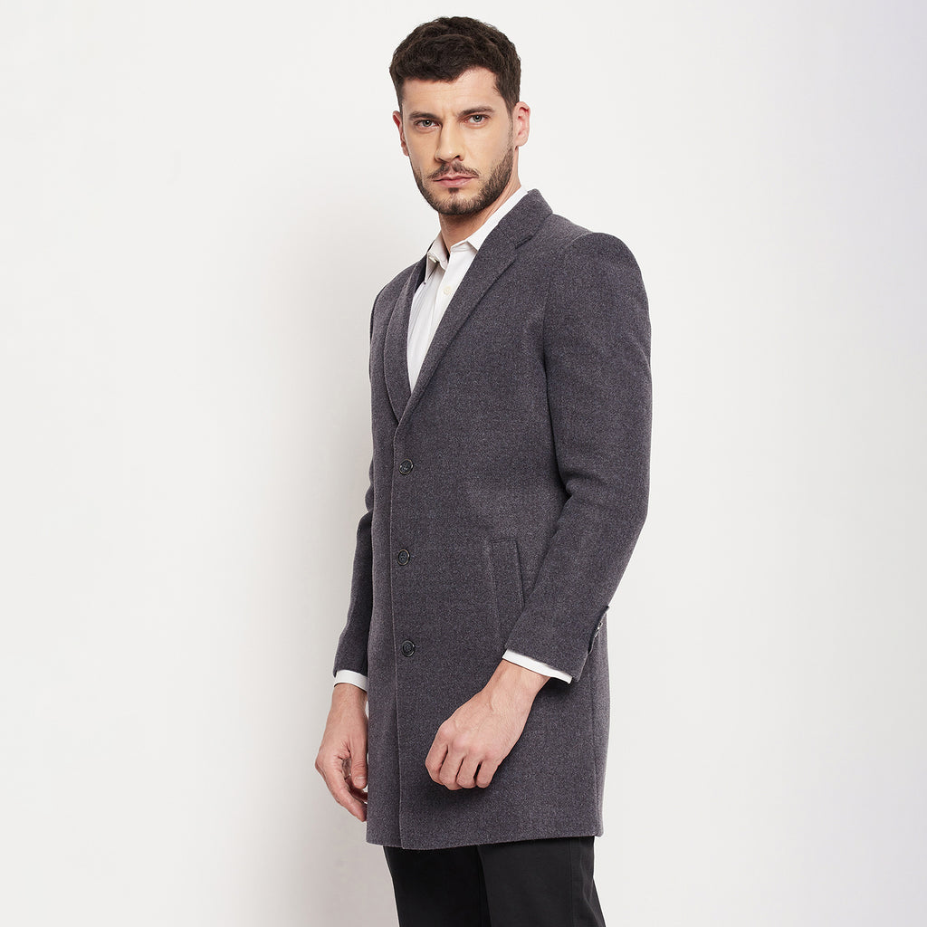 Duke Urban Men Full Sleeve Long Coat (SDZ939)