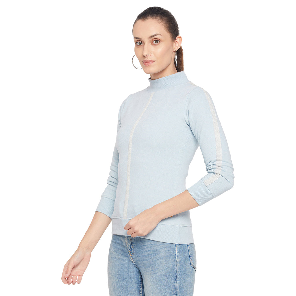 Duke Urban Women Full Sleeve High Neck Sweatshirt (LFX770)