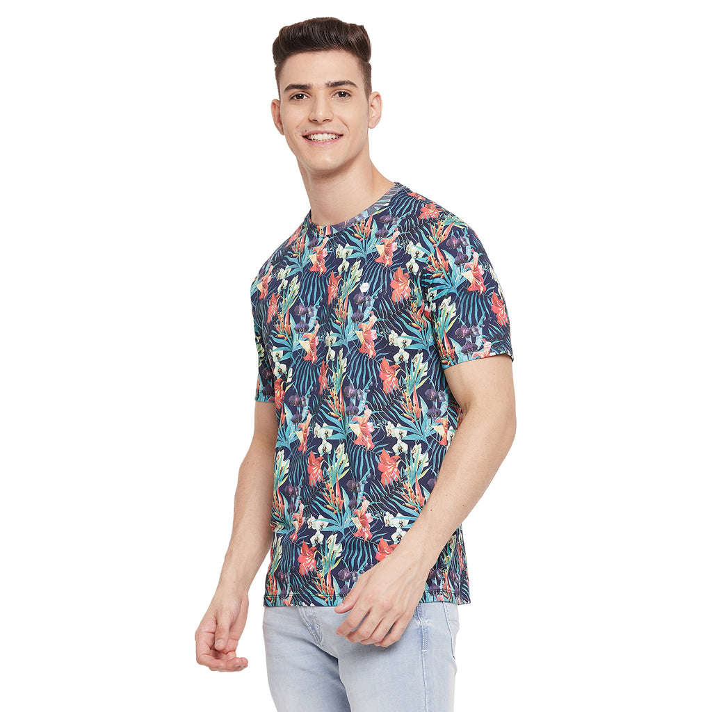Duke Urban Men Half Sleeve Cotton T-shirt (LF5713)