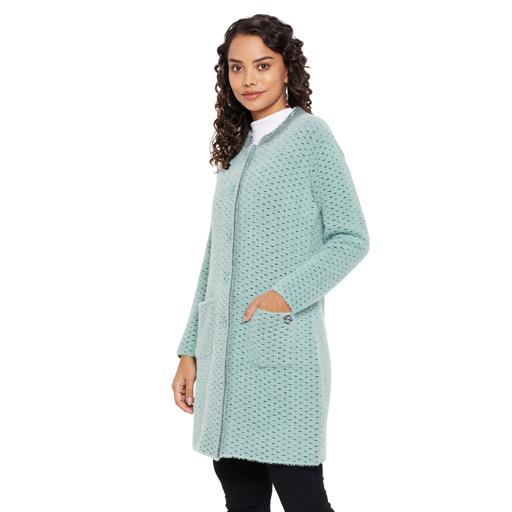 Duke Urban Women Round Neck Cardigan  (SDS1087)