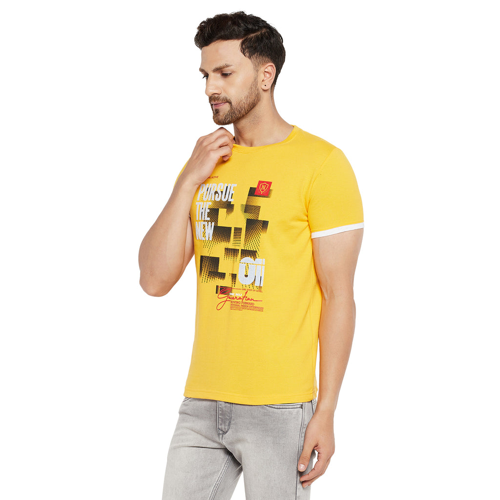 Duke Urban Men Half Sleeve Cotton T-shirt (LF5456)