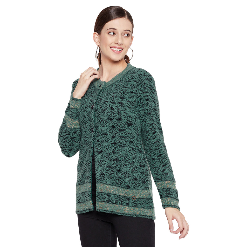 Duke Urban Women Full Sleeve Cardigan (SDS1051)