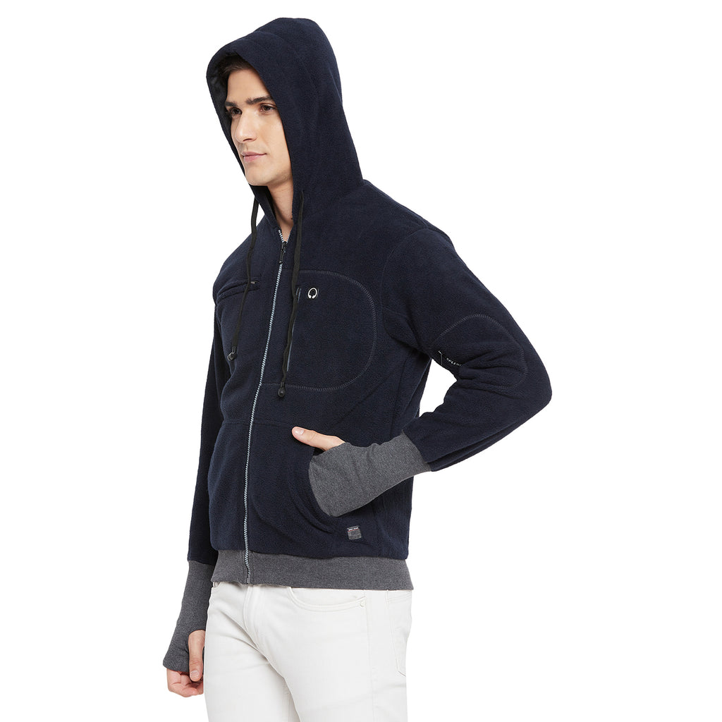 Duke Urban Men Hooded Neck Sweatshirt (LF3883)