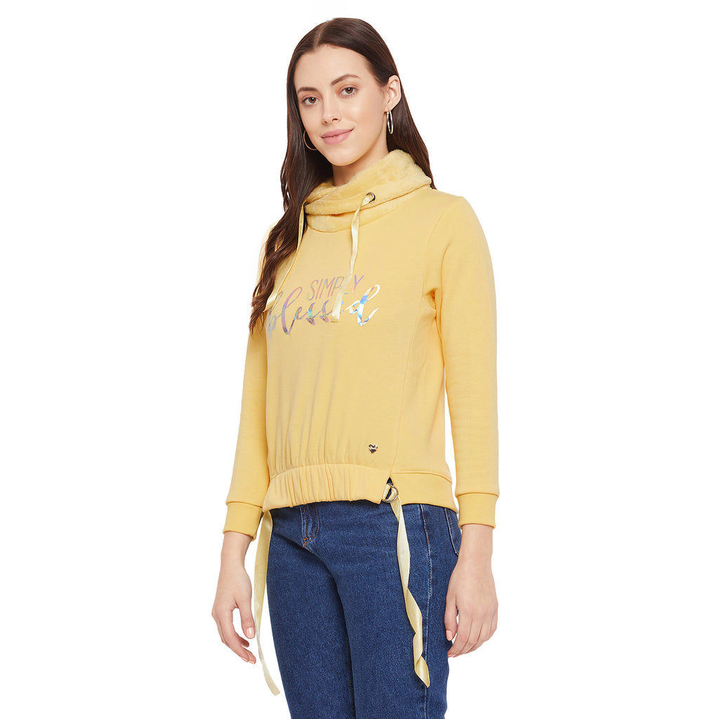 Duke Urban Women Cowl Neck Sweatshirt (LFX758)