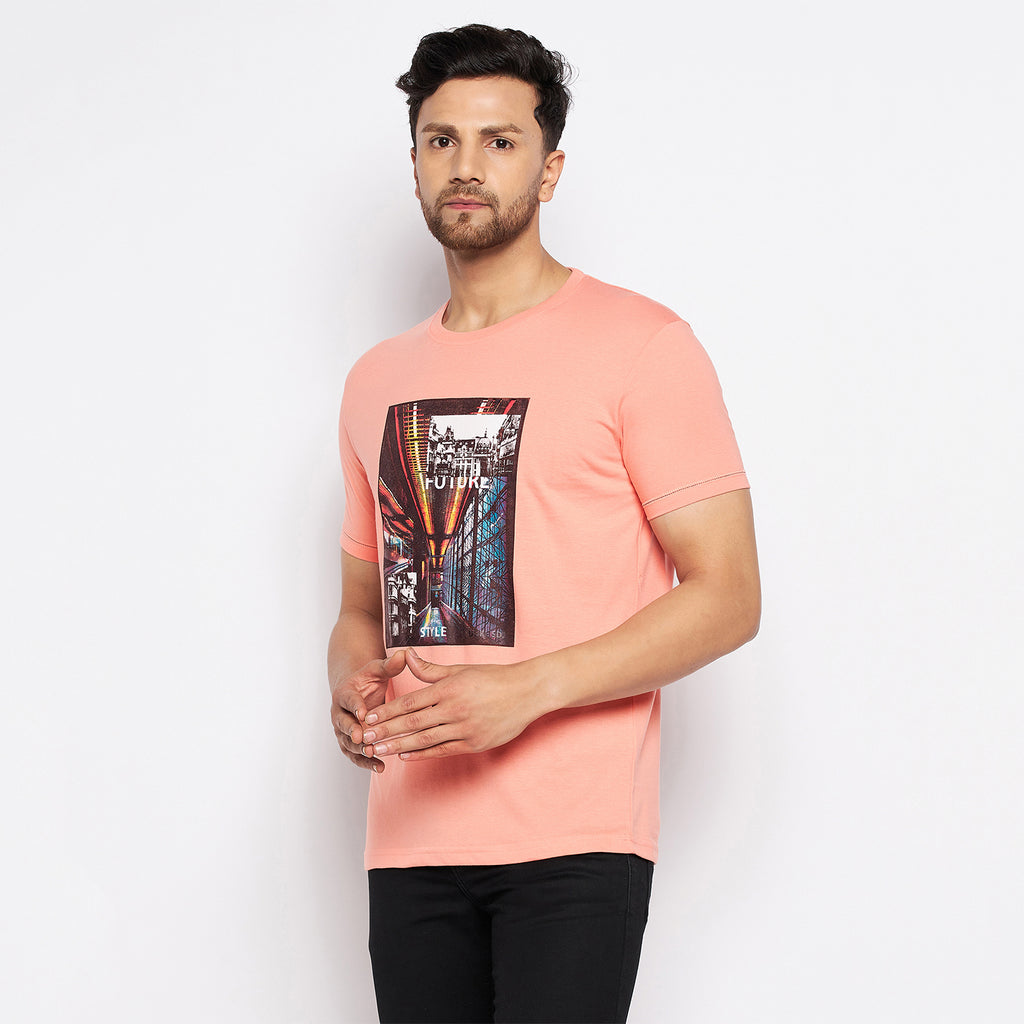 Duke Urban Men Half Sleeve Cotton T-shirt (LF5815)