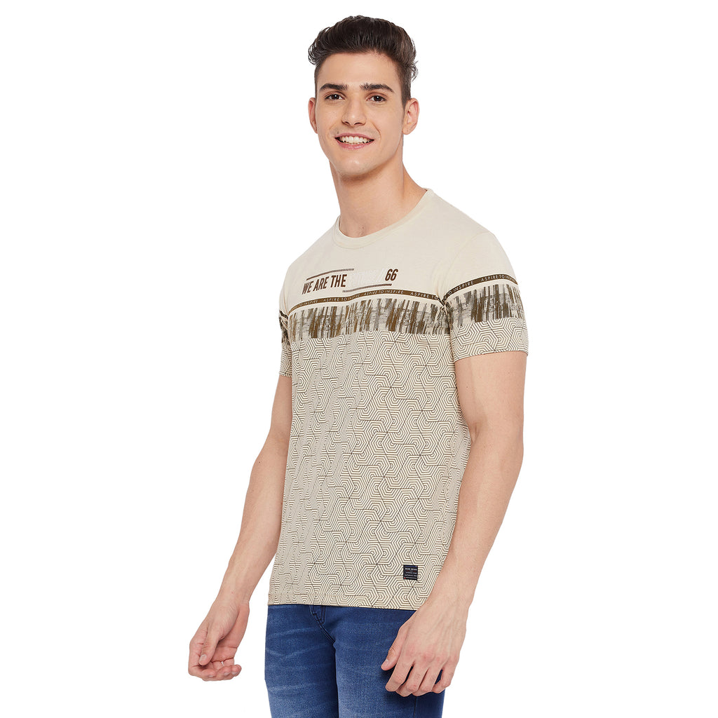 Duke Urban Men Half Sleeve Cotton T-shirt (LF5257)