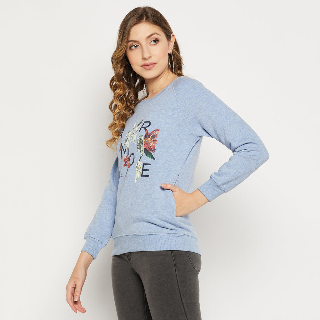 Duke Urban Women Full Sleeve Round Neck Sweatshirt (LFX861)