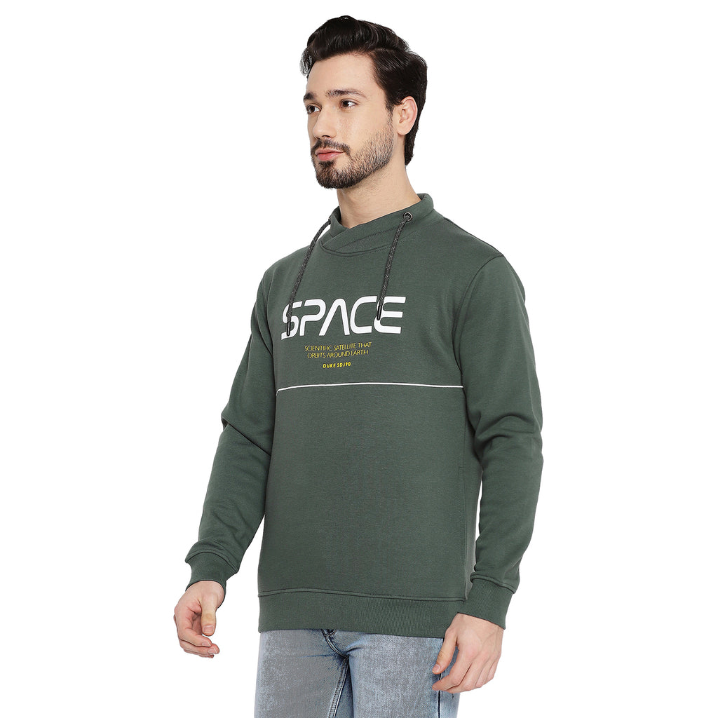 Duke Urban Men Cowl Neck Sweatshirt (LF6121)