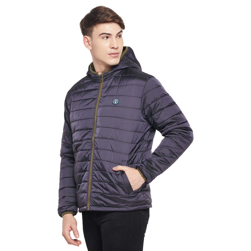 Duke Urban Men Full Sleeve Reversible Hooded Jacket (SDZ898)
