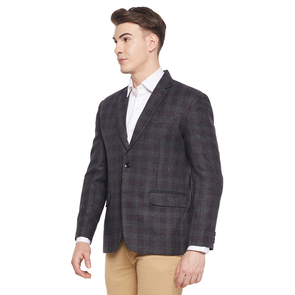 Duke Urban Men Full Sleeve Lapel Neck Coat (SDZ948)