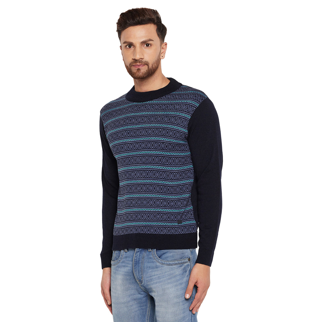 Duke Urban Men Full Sleeve High Neck Sweater (SDS8086)