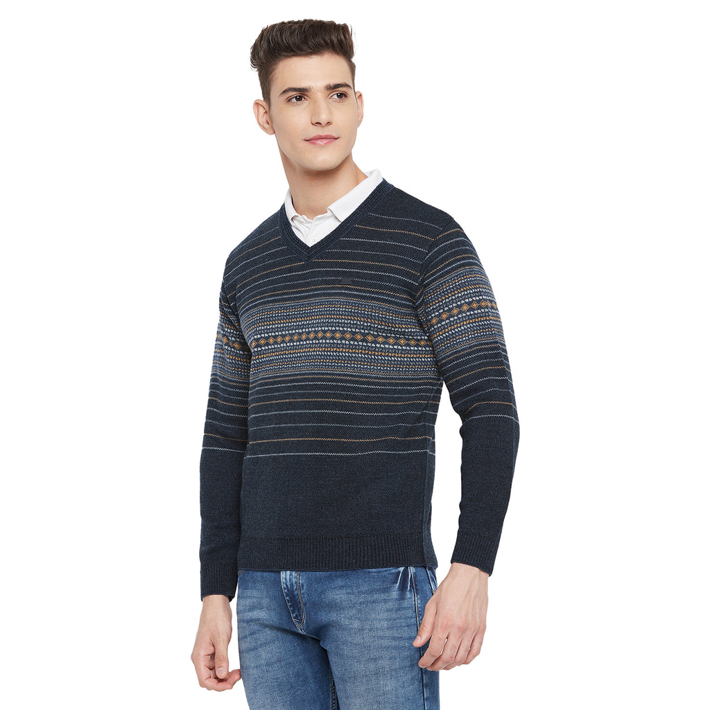 Duke Urban Men Full Sleeve V Neck Sweater (SDS2050)