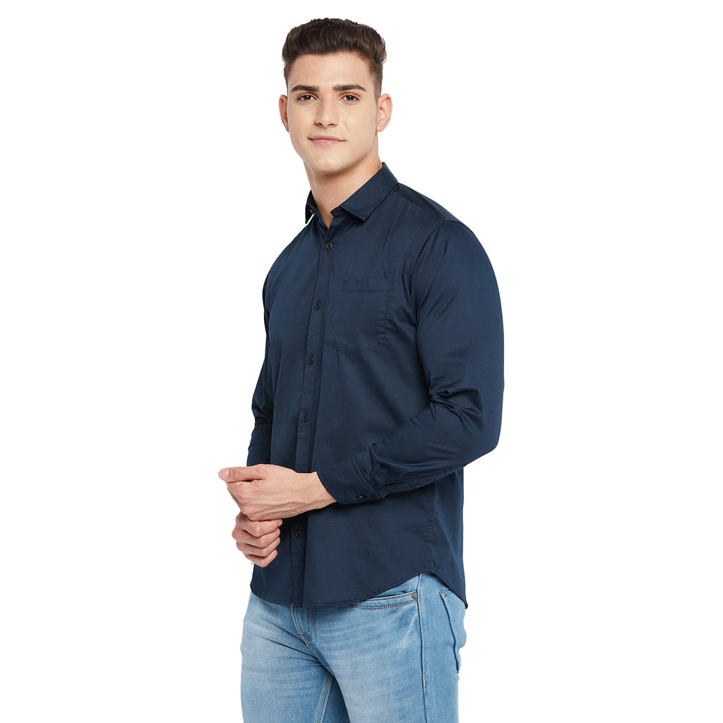 Duke Urban Men Full Sleeve  Cotton Shirt (SDO5SATR)