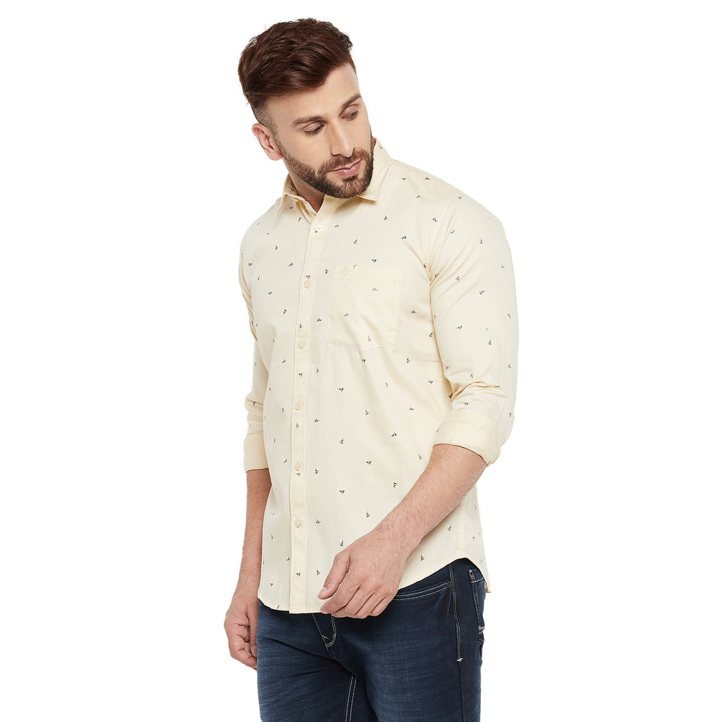 Duke Urban Men Full Sleeve Cotton Shirt (SDO7PRSG)