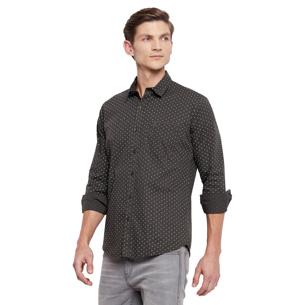 Duke Urban Men Full Sleeve Cotton Shirt (SDO7PRSF)