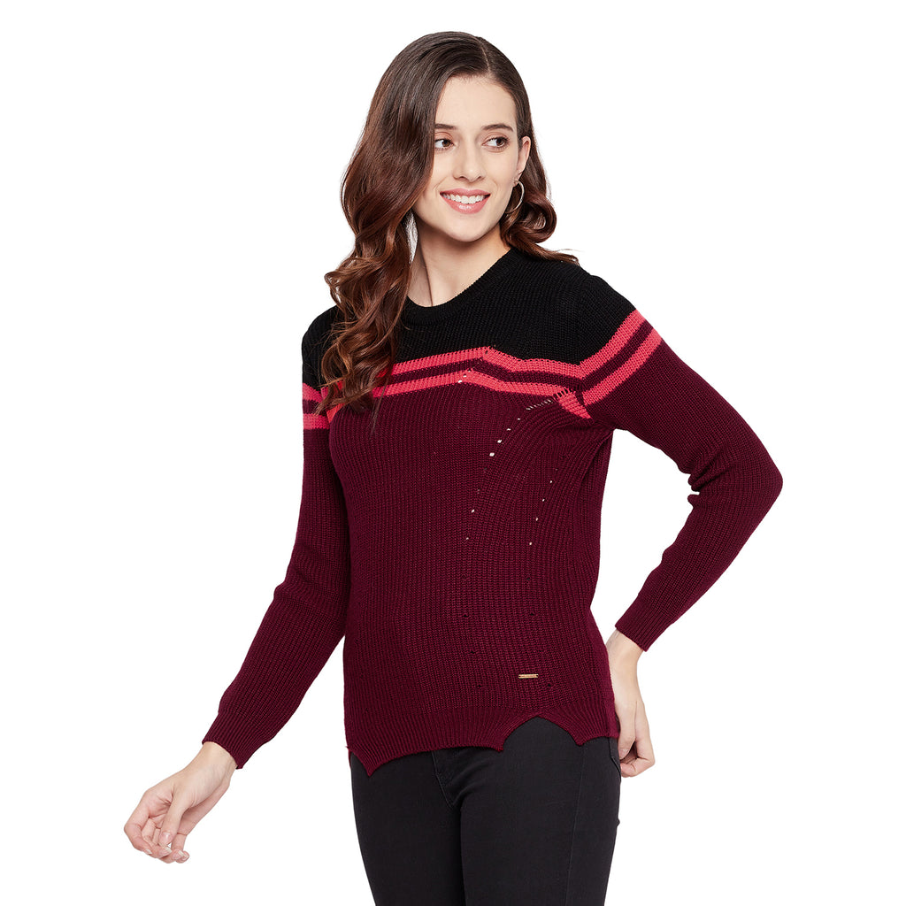Duke Urban Women Full Sleeve Sweater (SDS916)