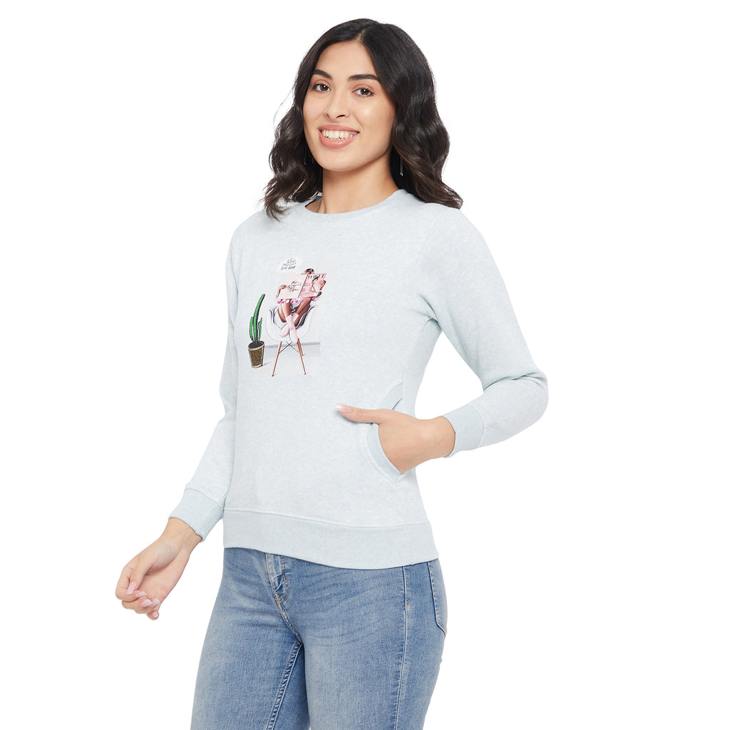 Duke Urban Women Round Neck Sweatshirt (LFX743)