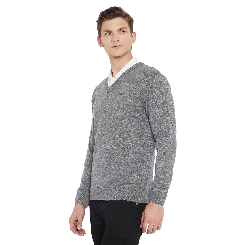 Duke Urban Men Full Sleeve V Neck Sweater (SDS579)