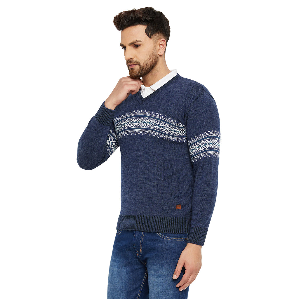 Duke Urban Men V Neck Sweater (SDS716)