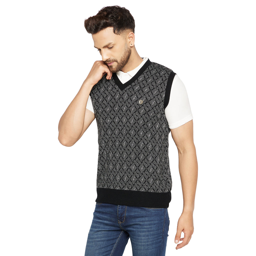 Duke Urban Men Sleeveless Reversible Sweater (SDS2042)