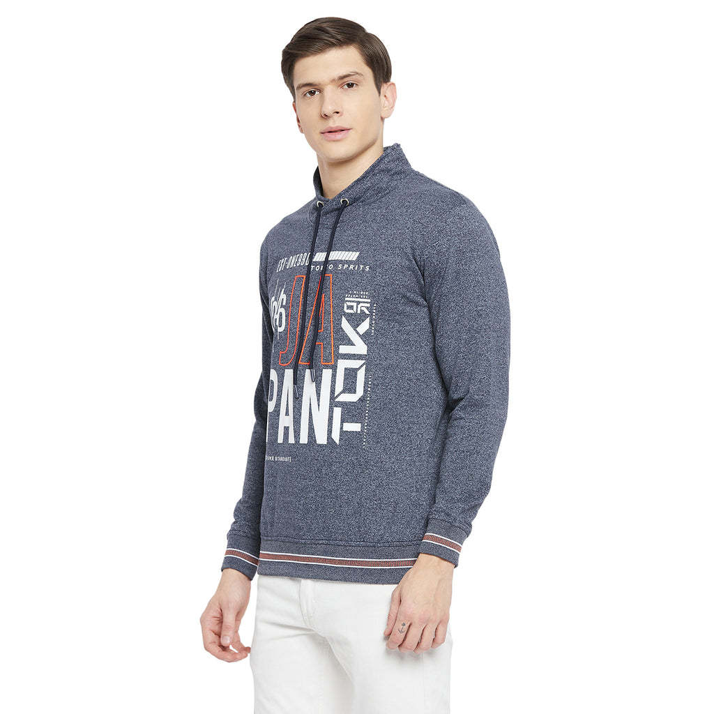 Duke Urban Men Cowl Neck Sweatshirt (LF3878)