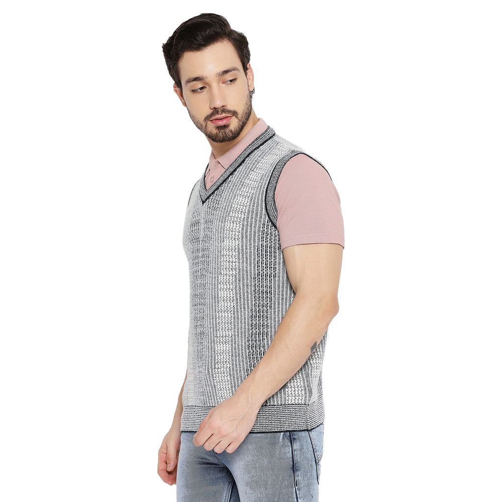 Duke Urban Men Sleeveless V Neck Sweater (SDS2031)