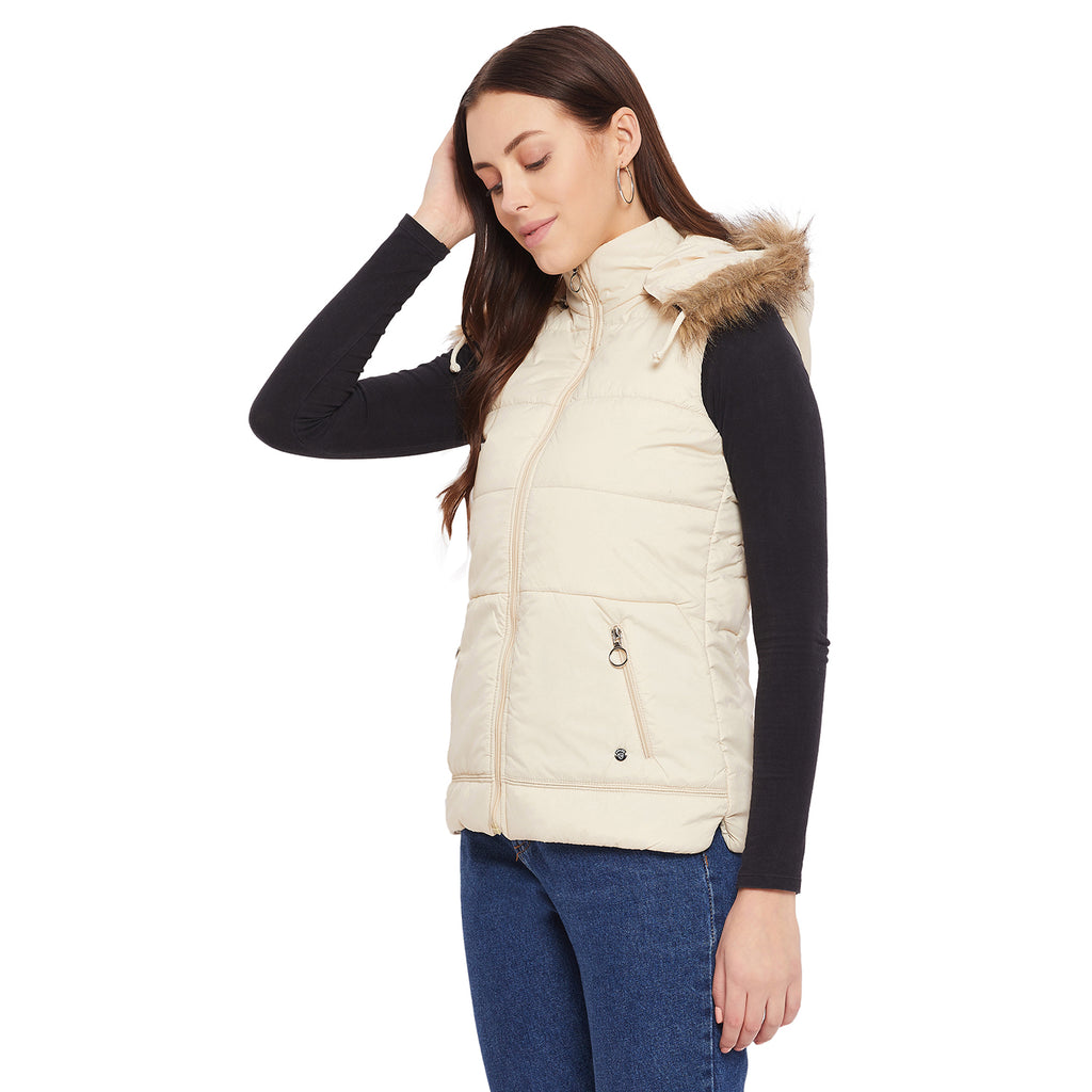 Duke Urban Women Sleeveless Jacket (SDZ6720)