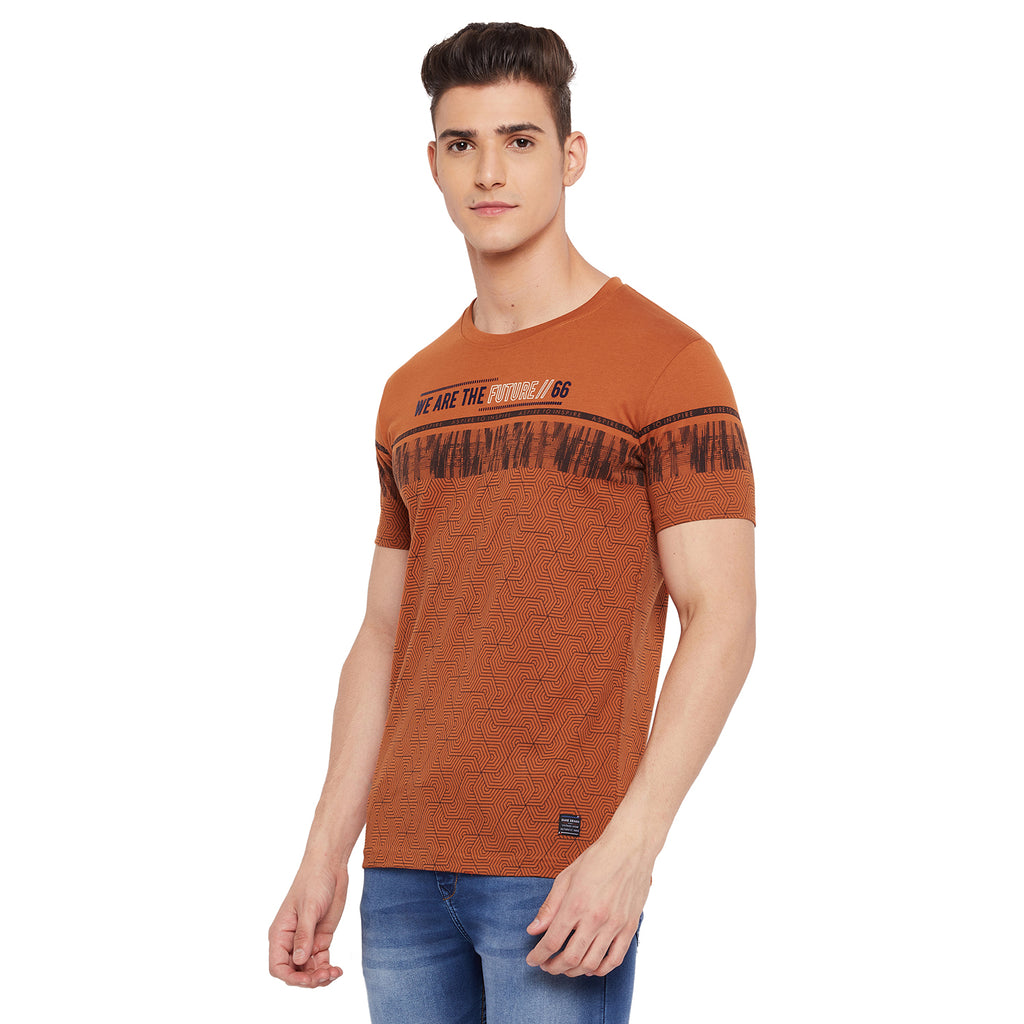Duke Urban Men Half Sleeve Cotton T-shirt (LF5257)