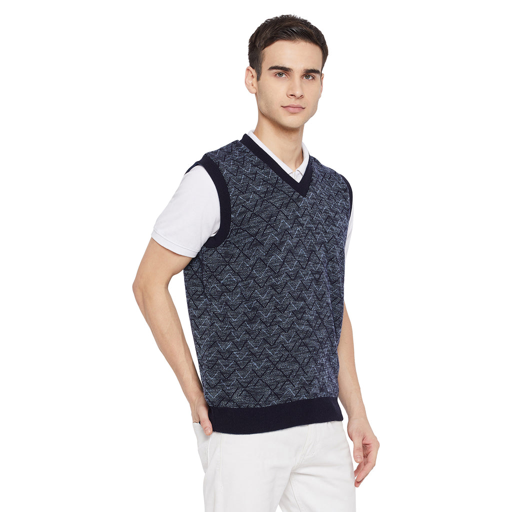 Duke Urban Men Sleeveless Reversible Sweater (SDS701)