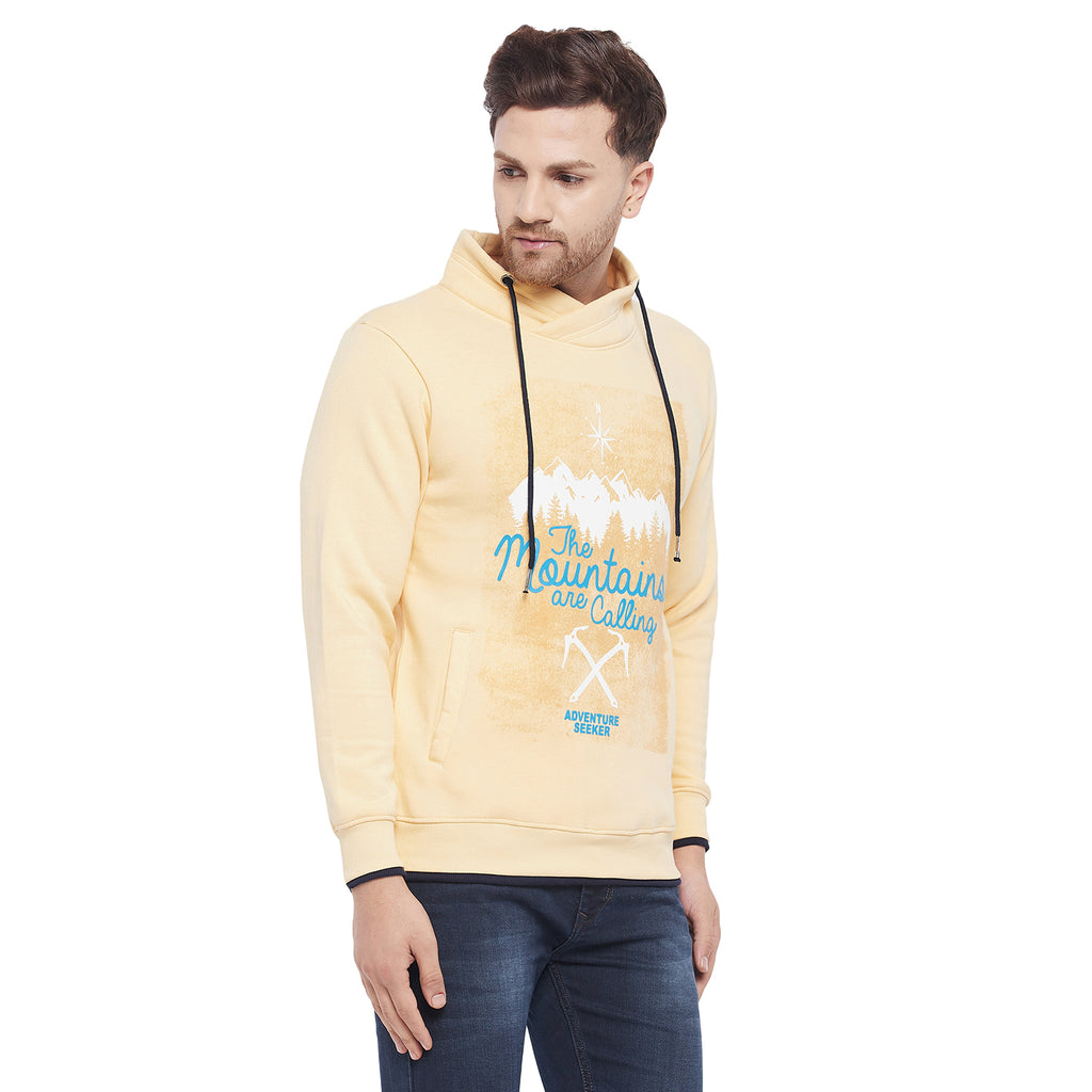 Duke Urban Men Cowl Neck Sweatshirt (LF3853)