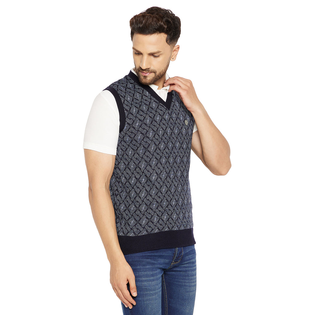 Duke Urban Men Sleeveless Reversible Sweater (SDS2042)