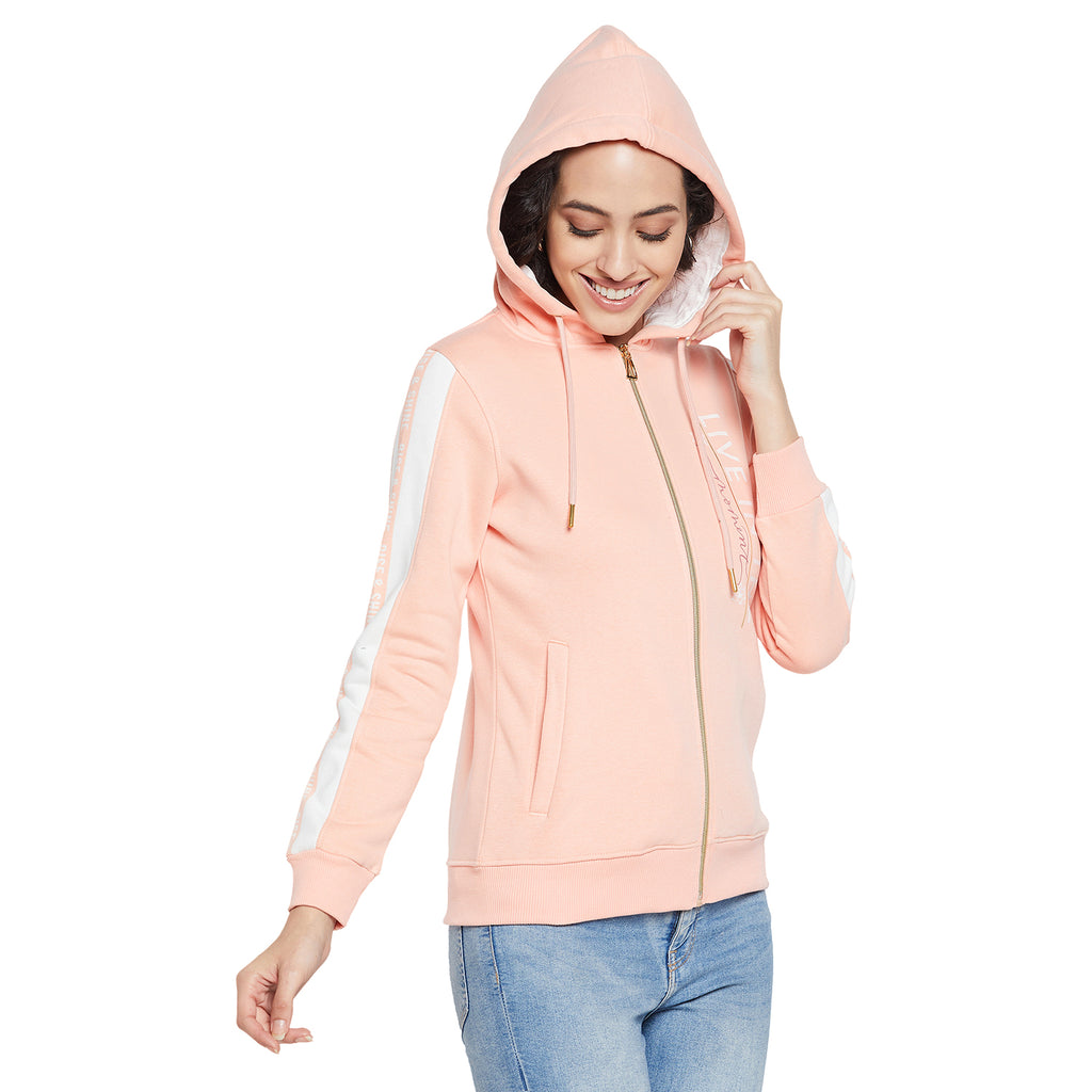 Duke Urban Women Full Sleeve Hooded Sweatshirt (LFX839)