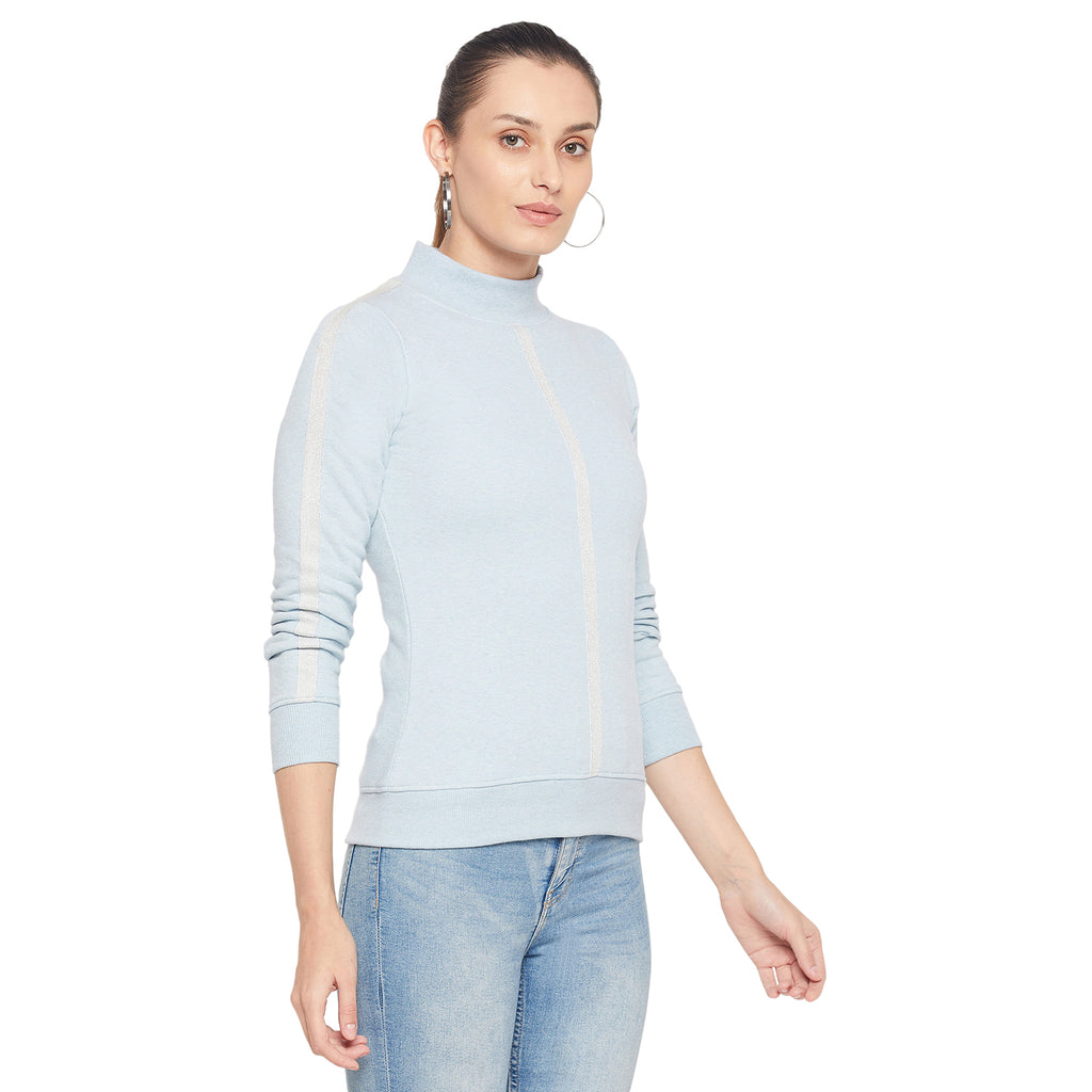 Duke Urban Women Full Sleeve High Neck Sweatshirt (LFX770)