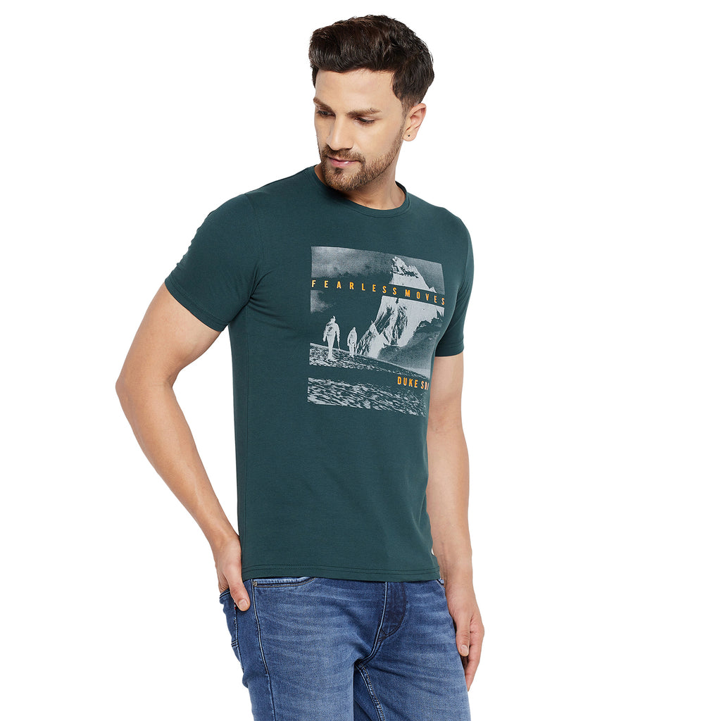 Duke Urban Men Half Sleeve Cotton T-shirt (LF5739)