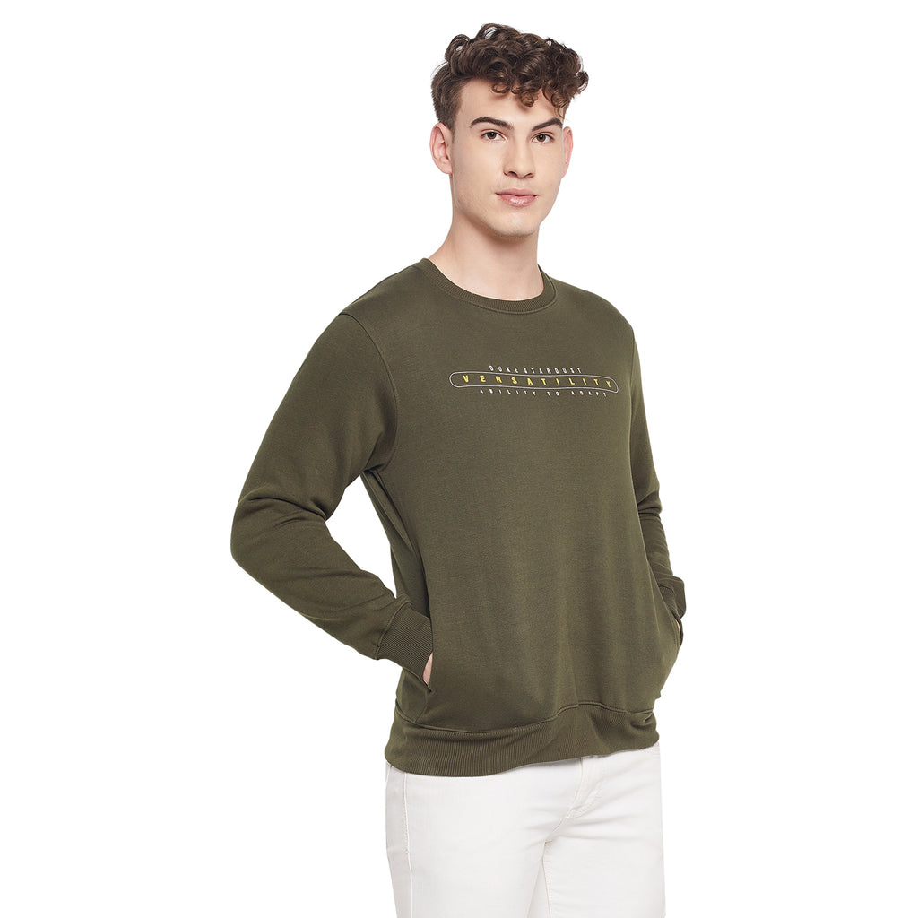 Duke Urban Men Round Neck Sweatshirt (MLF3751S)