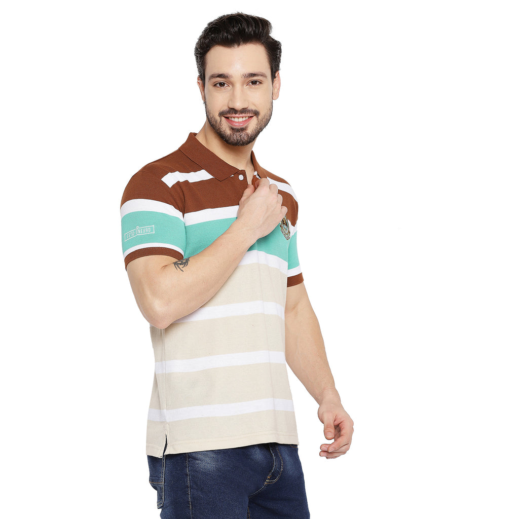 Duke Urban Men Half Sleeve Cotton T-shirt (LF5420)