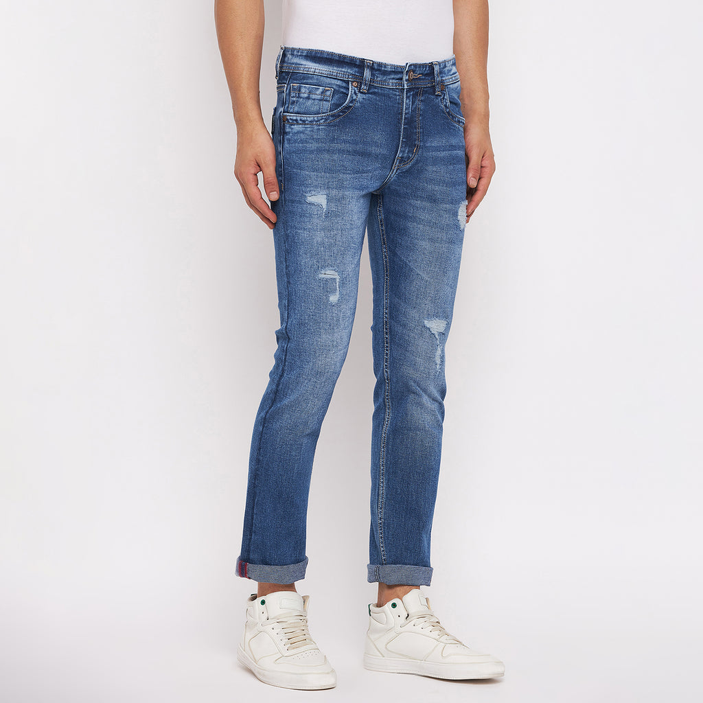 Duke Urban Men Slim Fit Stretchable Jeans (SDD5319)